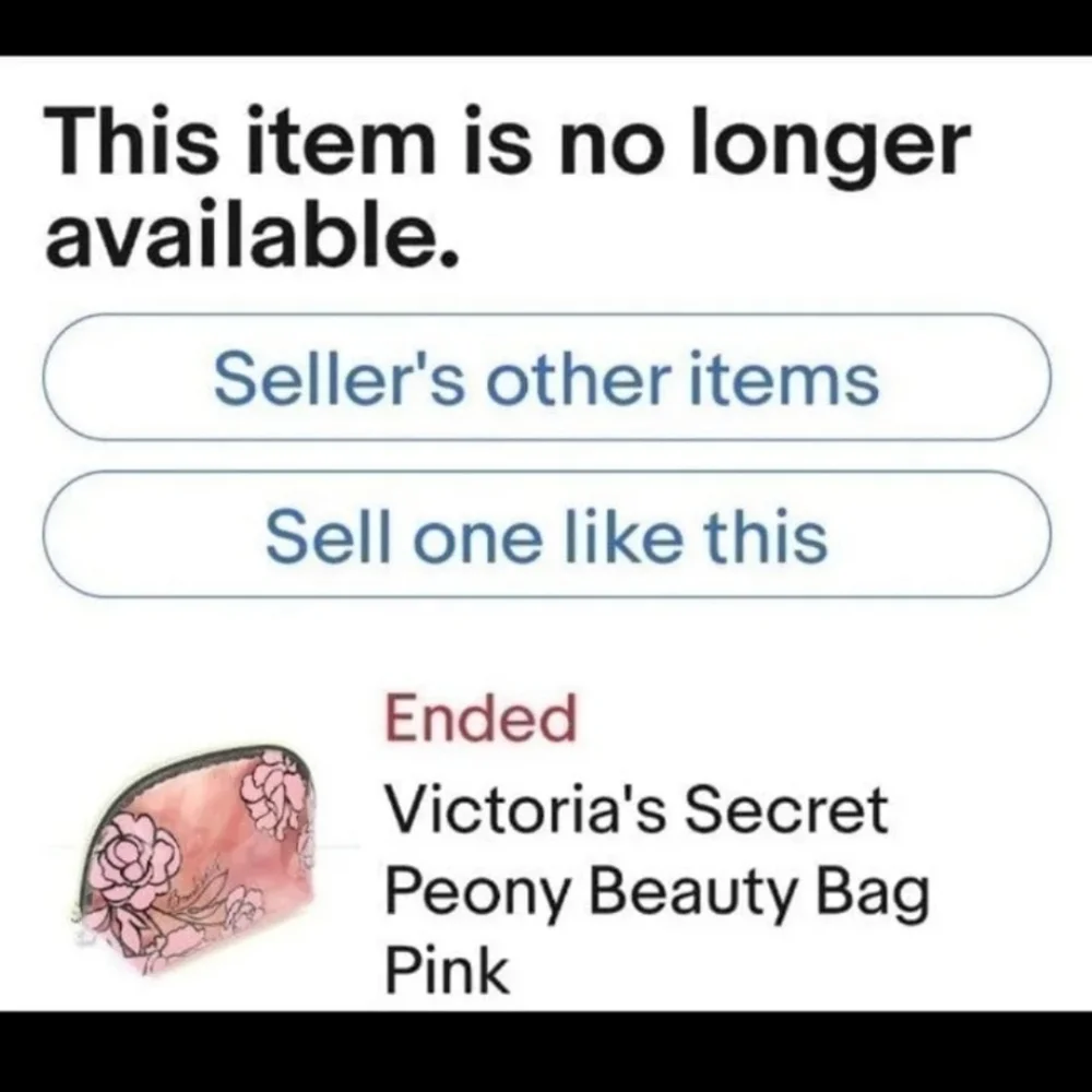 VICTORIA'S SECRET BOMBSHELL PEONY MAKEUP BEAUTY MAKEUP BAG PINK NWT 2021 RETIRED